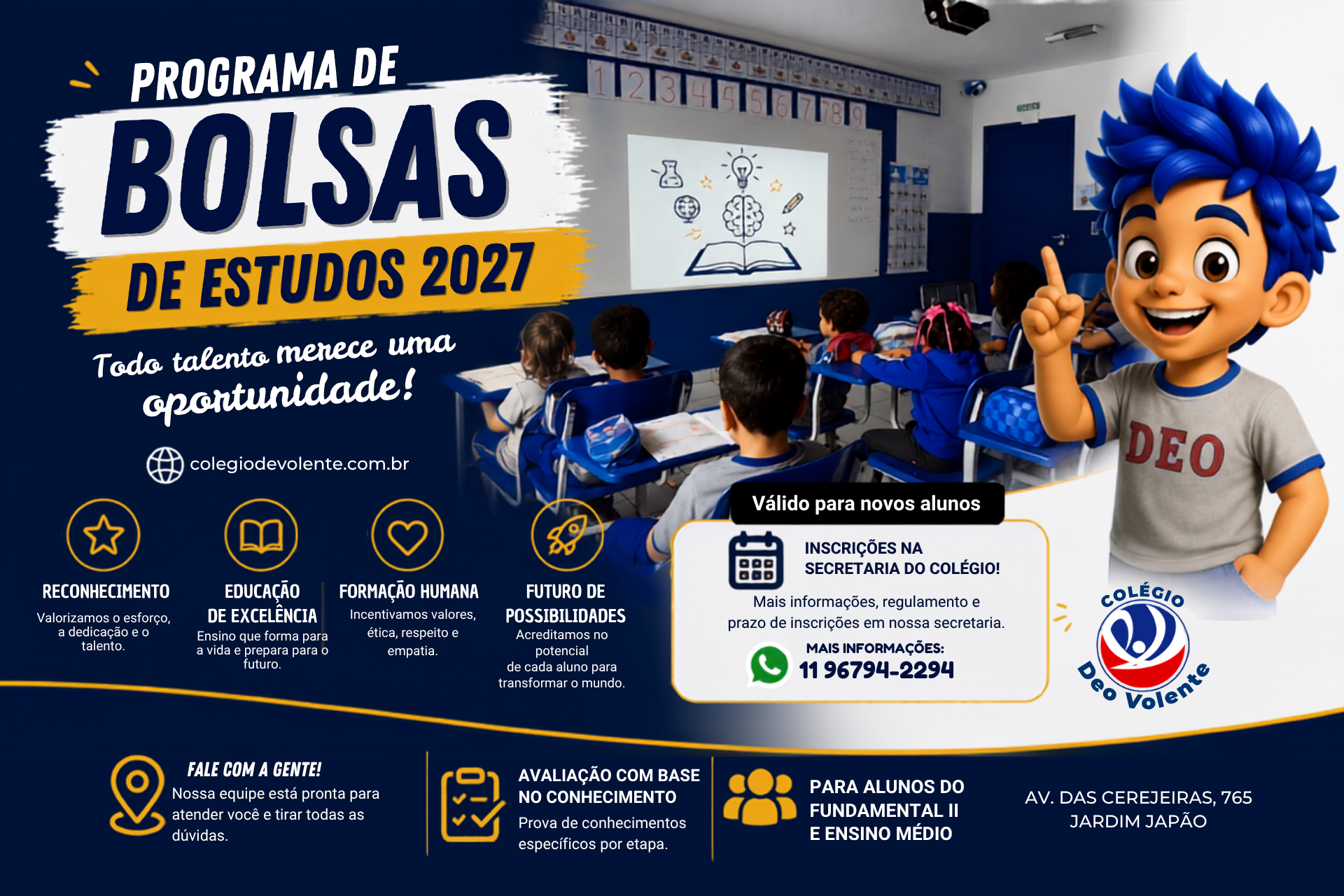 Concurso de Bolsas 2027
